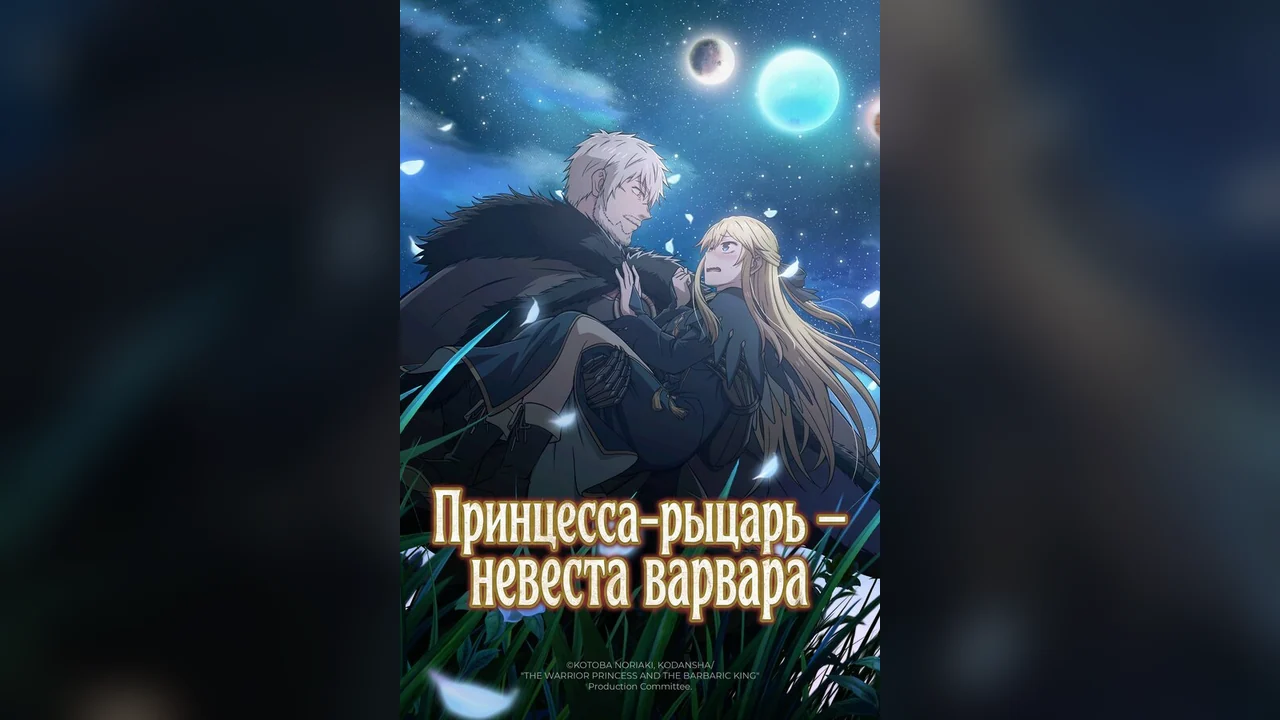 Аниме сериал Принцесса-рыцарь – невеста варвара (1 сезон)