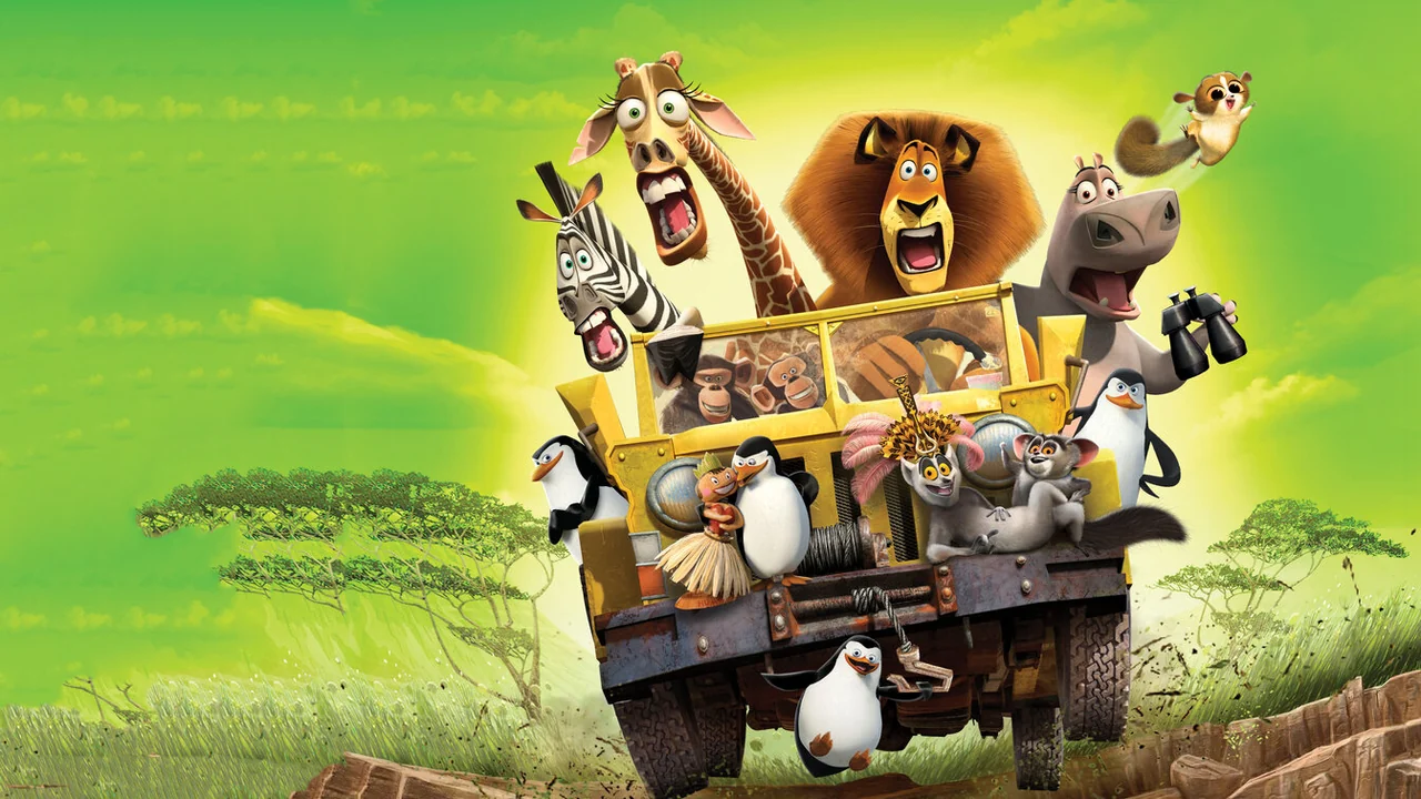 Мультфильм Мадагаскар 2 (2008)