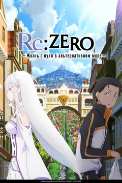 Аниме сериал Re:ZERO – Жизнь с нуля в альтернативном мире (1-4 сезон)